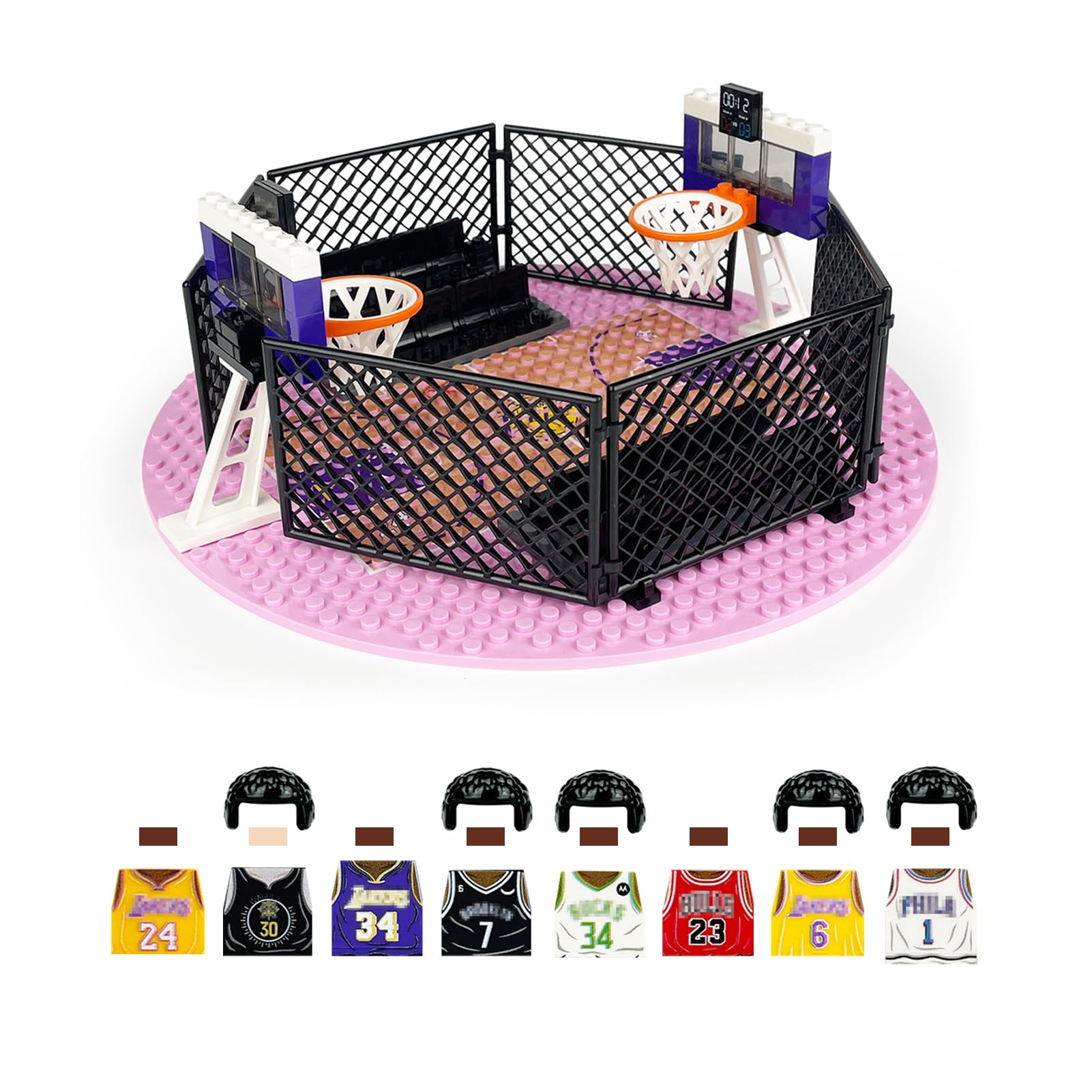 Amazon.co.jp: ストリートバスケットボールコート ビルディング